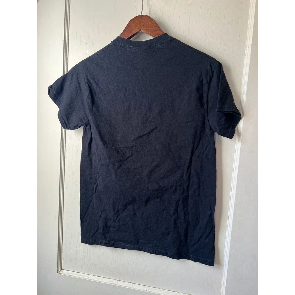 Electric Blue Tattoo Company Black T Shirt Gildan Heavy Cotton‎ Small